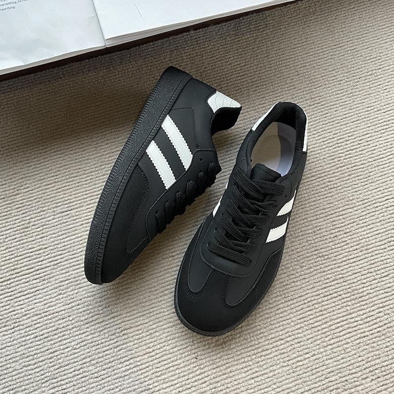 Large Size Casual Matte Board Shoes Women'S Sports Versatile Retro Single Shoes Student Board Shoes German Training Shoes Women'S Shoes