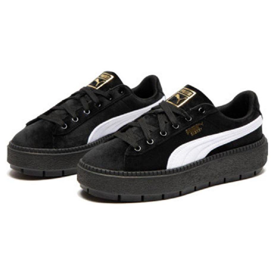 Puma Платформа Trace V Женские Черно-Белые 372613-01