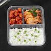 Disposable PP 3-Compartment Takeout Lunch Boxes