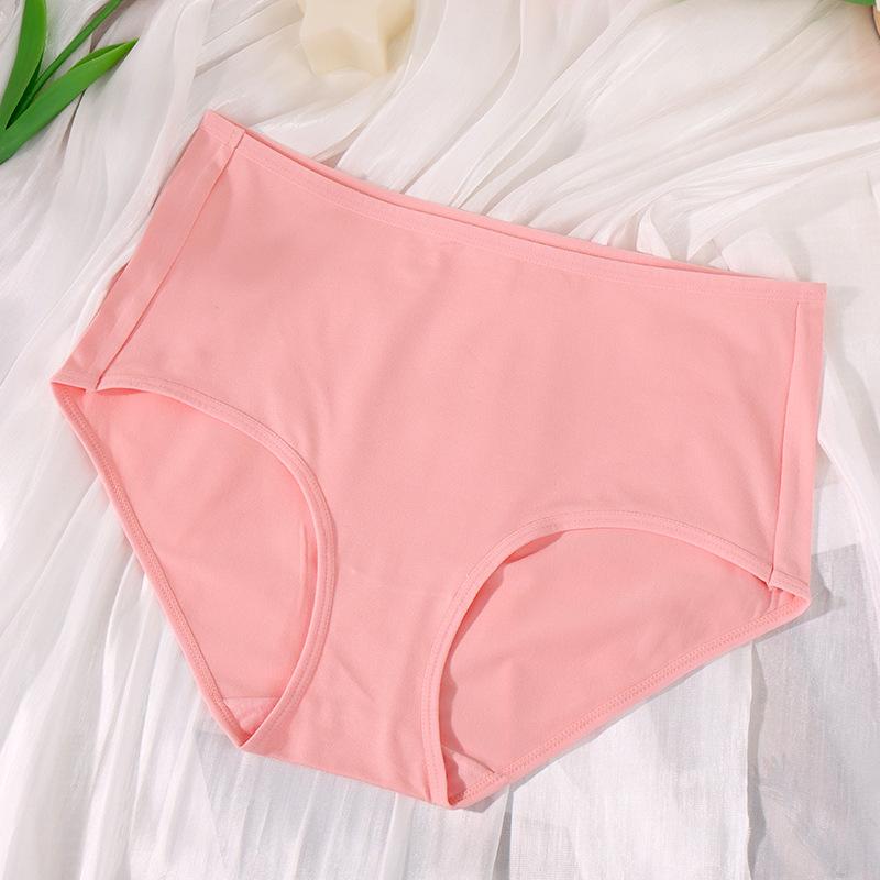 Трусики больших размеров женские с высокой талией, женские дышащие трусы с подъемом бедер