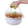 New Universal Kitchen Stainless Steel Foldable Hot Dish Plate Bowl Clip Pots Gripper Crockery Holder Cla