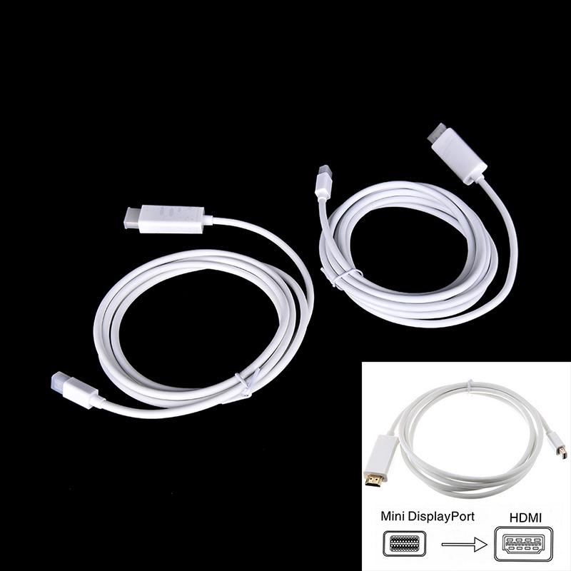 Useful Thunderbolt Mini DisplayPort DP To HDMI Adapter Cable for Mac Macbook