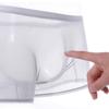 Мужское нижнее белье Прозрачные боксеры Bulge Ice Silk See Through Трусы Сексуальные трусы Трусики с низкой талией Нижнее белье