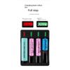 Universal Battery Charger for 18650 18500 16340 14500 With LED Indicator Cable 3.7V Rechargeable Lithium Battery USB Charging Adapter