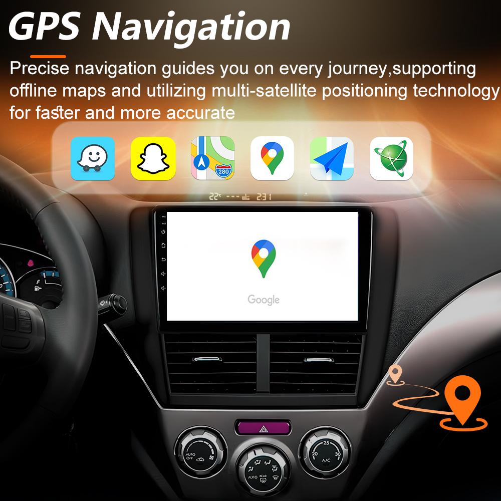 Android 16 Car Radio For Toyota Avensis T25 T250 2003 - 2009 Multimedia Player Autoradio BT Carplay Auto GPS Stereo DSP Screen
