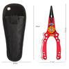 Рыболовные плоскогубцы Устойчивые к соленой воде Рыболовные инструменты с ножнами Телескопический шнурок
