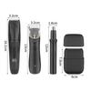 4 в 1 набор электробритв для мужчин машинка для стрижки волос удаление волос на теле триммер для волос в носу инструменты для ухода