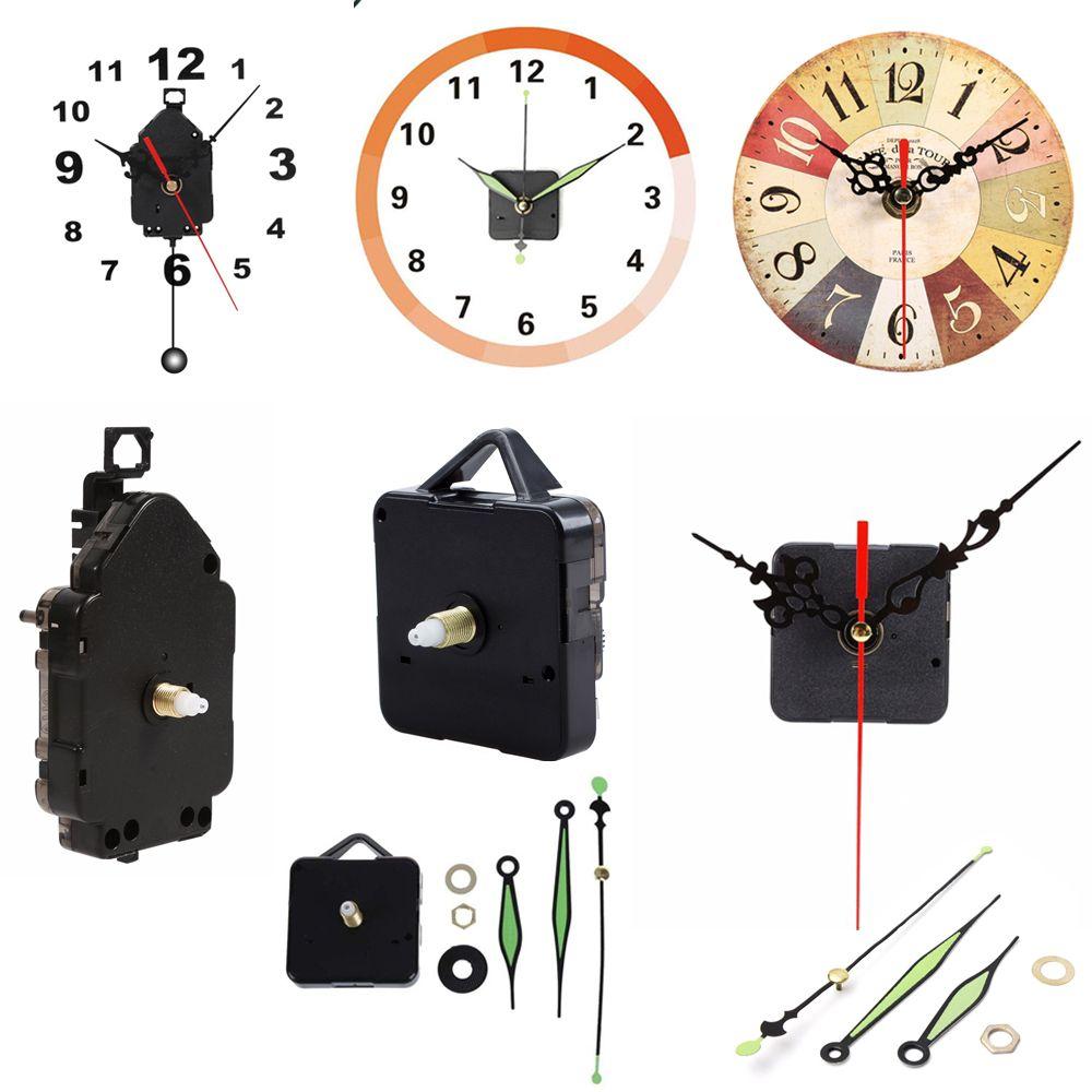 Essential Tools Accessories Clock Movement Mechanism Repair Replacement Pendulum Parts + Hands