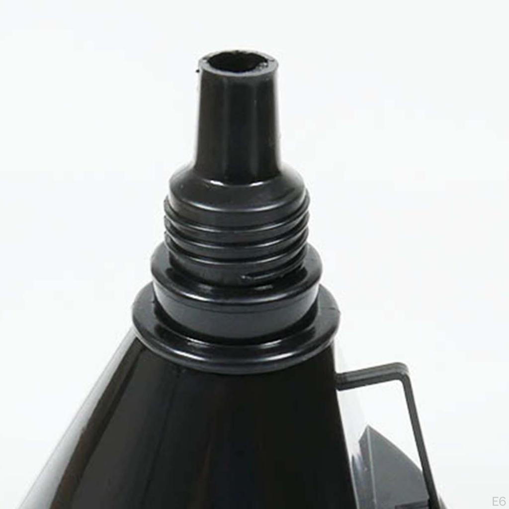 Automotive Funnel Flexible Motorcycles Cars Accessory Wide Mouth Gas Oil with Hose for