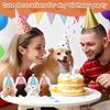 12-36Pcs Adopt A Puppy Party Favors Dog Stuffed Animal Set Includes Mini Dogs, Birthday Hat,White DIY Box for Dog Party Favors