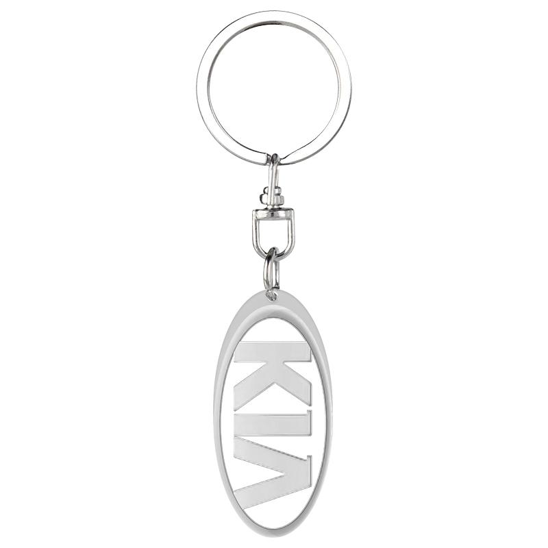 1Pcs Fashion Car Badge Keychain Zinc Alloy Keyrings Auto Accessories For KIA Rio Ceed Sportage Sorento K2 K3 K4 K5 K6 K7 K8 Soul Opeima