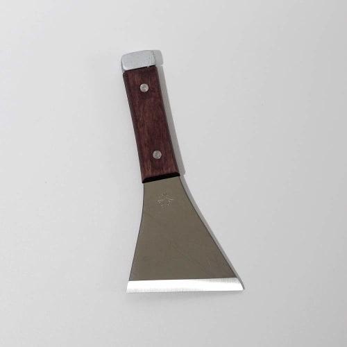 Hakeichi Y-Shaped Leather Skimmer with Hammer, 90mm, Stainless Steel, 1 Piece