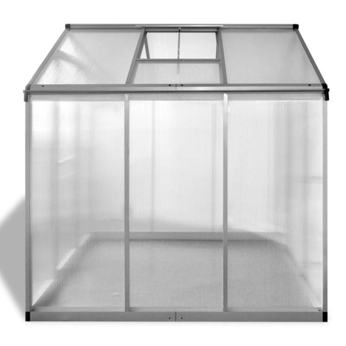 Greenhouse - vidaXL - 3.46 M² - Reinforced Aluminum - UV Resistant - Thermal Insulation