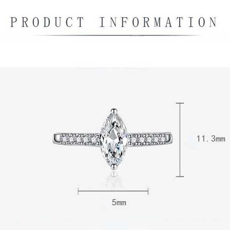 Sace Gems Классическое кольцо из медного сплава с цирконом, женские ювелирные изделия, свадебный подарок для вечеринки