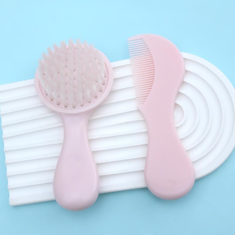 Baby Comb and Brush Set, Infant Grooming and Kit for Daily Use at Home