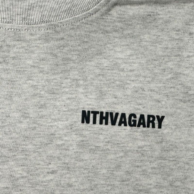 Mens Long Sleeve T Shirt Graphic Letter Print Cotton Casual Streetwear Round Neck Loose Fit 320g Heavyweight