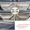 RHD For VW Jetta 2005 2006 2007 2008 2009 2010 / For Golf 5 Car Door Handle Armrest Panel Microfiber Leather Cover 4 Doors Only