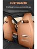 Всесезонные чехлы на сиденья из кожи с полным покрытием для BYD Hiace 07ev