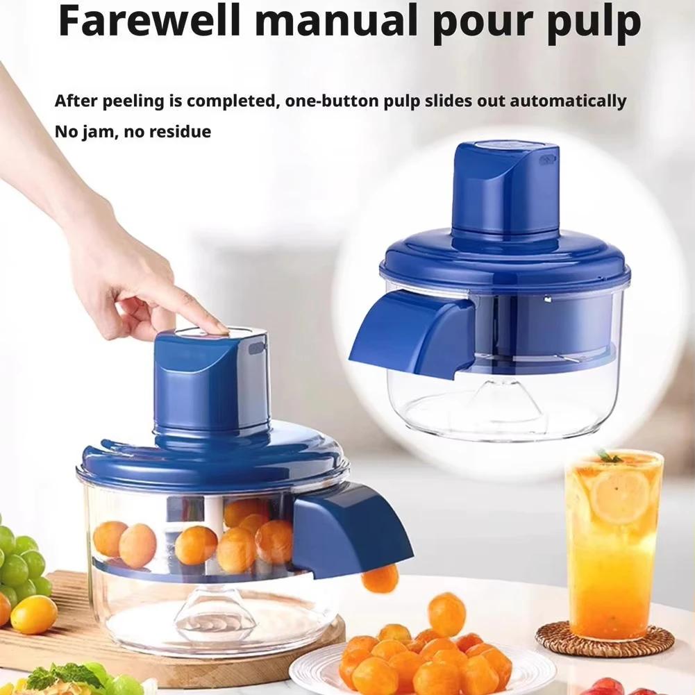 Rechargeable Fruit Peeler Automatic Electric Grape Peeler Machine For Grapes Cherry Tomatoes Garlic Kitchen Fruit Tool