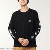 Футболка Retro Space Adventure Brushed Black [Chums] L/S мужская