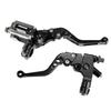 1Pair 22mm 7/8" Universal Motorcycle Hydraulic Brake Clutch Master Cylinder Reservoir Lever Adjustable Brake Clutch System