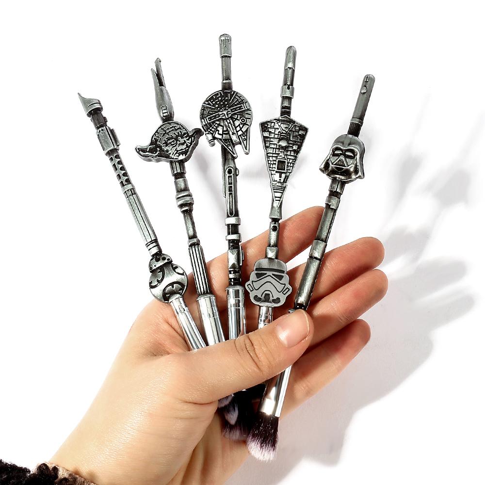 Starwars the Legend of Zelda Metal Anime Makeup Brush Harry Anime Cool Make up Brushes Professional Brushes