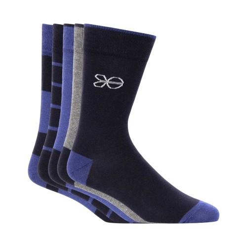 Crosshatch Mens Milato Dress Socks