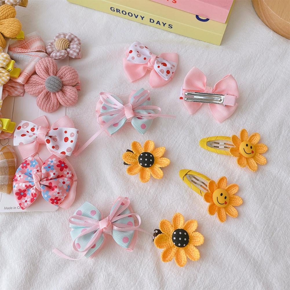Детская заколка для волос 8 шт./компл. детские заколки для волос с бантом головные уборы BB зажим аксессуары для волос