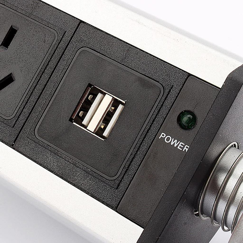 2 USB+3 розетки для зарядки для дома и кухни