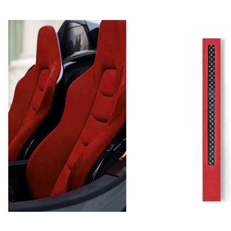 Car Universal Steering Wheel Center Marker Sticker Made Of Alcantara Carbon Fiber Accessories