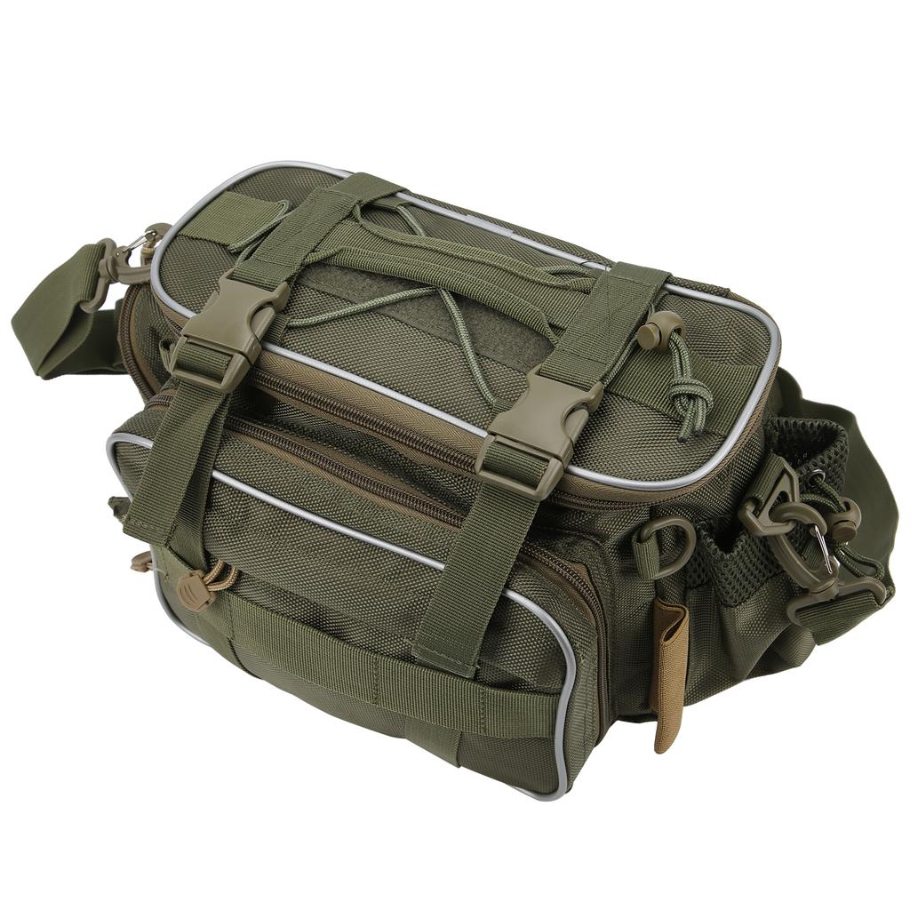 Многофункциональная сумка для рыболовных снастей, сумки через плечо для рыбалки, многокарманная сумка для приманок и приманок