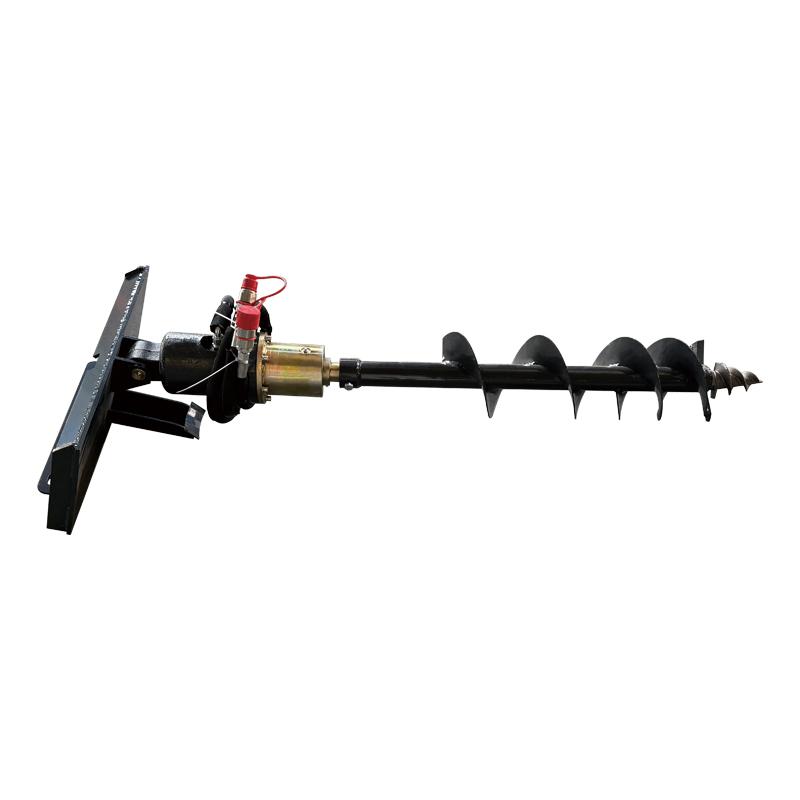 LANDHONOR Hydraulic Mini Auger Drive Bit Post Hole Digger Mini Skid Steer Attachment Gearbox Core Motor