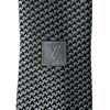 Отличный галстук LOUIS VUITTON Cravate вышивка LV серый шелк мужской M72996 Б/у