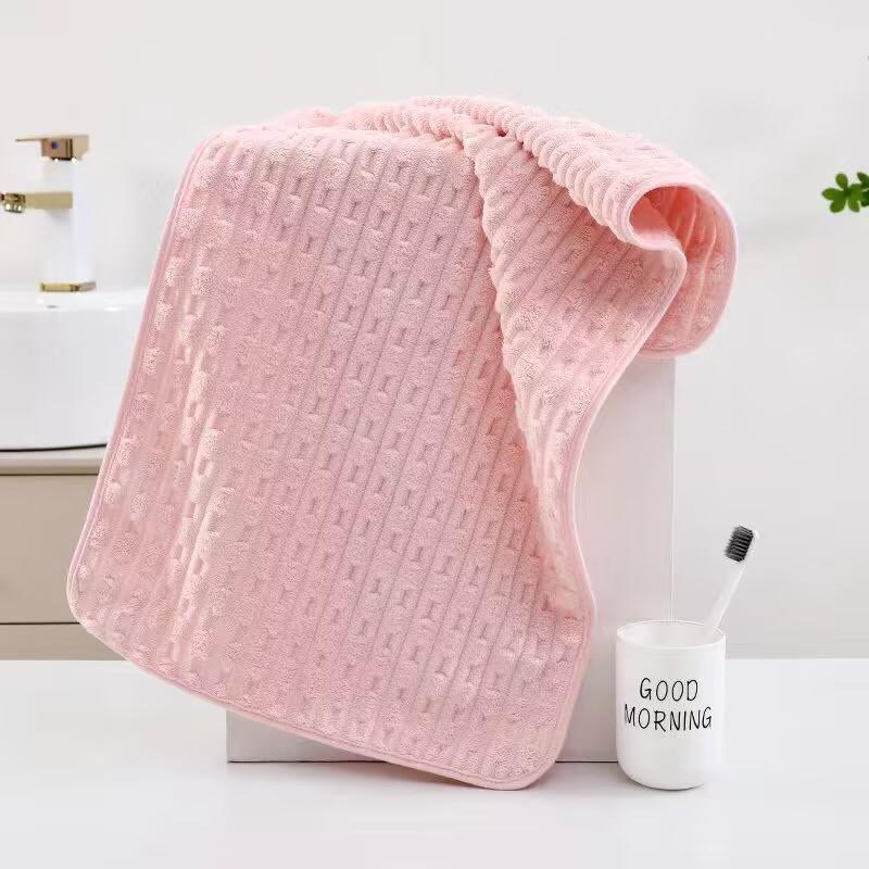 Мягкое и впитывающее полотенце из чистого хлопка, не оставляющее волос, быстросохнущее пляжное полотенце с впитыванием воды, полотенце из кораллового флиса