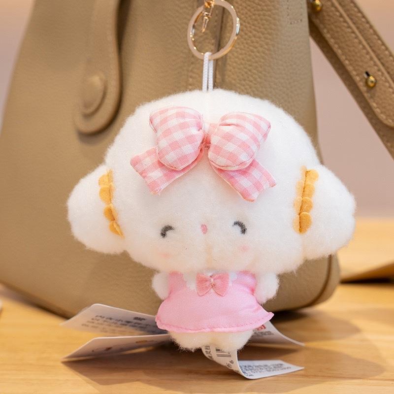 Оригинальный Sanrio Новый Кавайный Милый Когимюн Kogimyun Плюшевый Брелок Мягкая Игрушка Маленький Подвеска Брелок Подарки На День Рождения Для Девочек