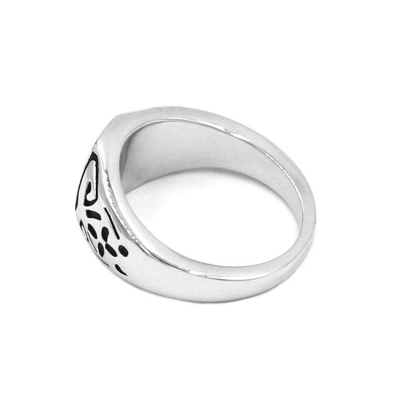 Модное кольцо с пентаклем из нержавеющей стали, кольцо со звездой-пентаграммой для мужчин и женщин, модное ювелирное изделие, подарок 823B