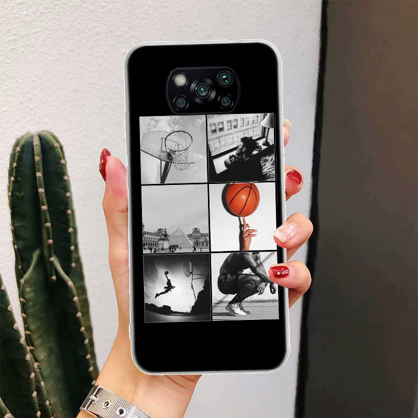 Basketball Basket Sports For Xiaomi Mi 11T Pro 11 Lite 11i 12X 12 13 12T 10T 9T 10Lite 5G Phone Case 10 9 8 Ultra 6X 5X CC9 Hous