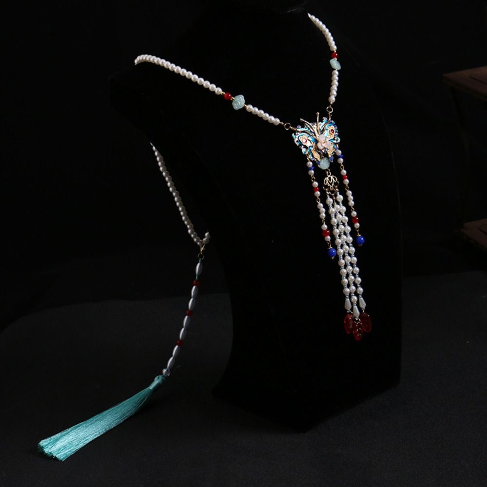 Tang Ming Song Dynasty Hanfu Ruyi Pendant Chinese Style Chinese Necklace Women