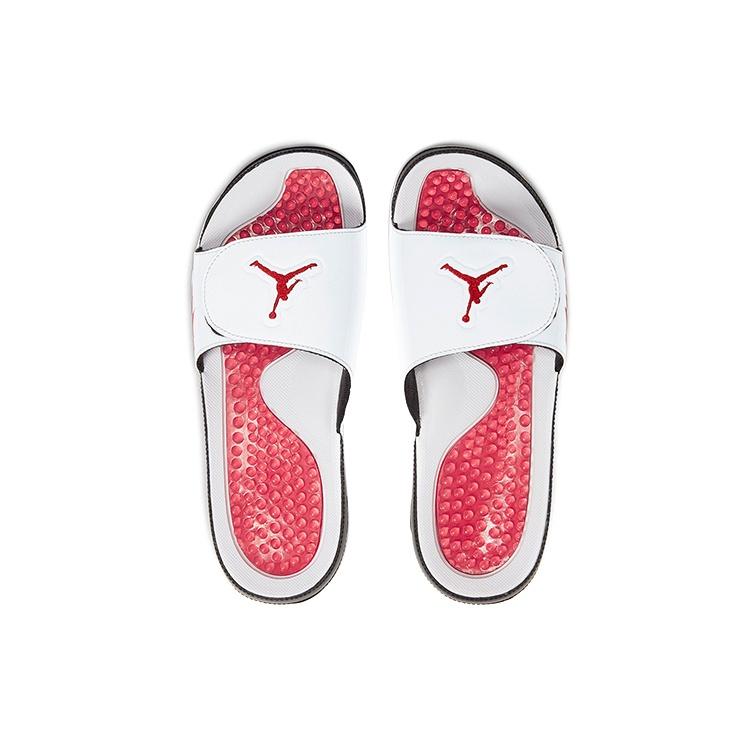 Шлепанцы Air Jordan Hydro 5 Retro 'White Fire Red' Мужские 555501-101