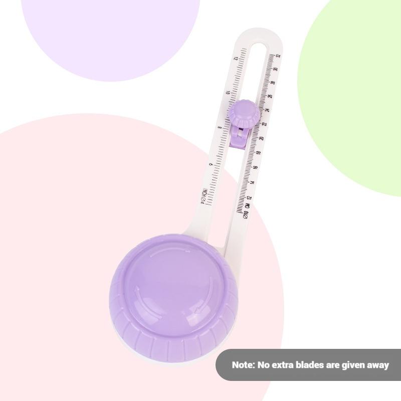 1 шт. Круглый канцелярский нож для скрапбукинга, Круглый канцелярский нож для DIY, Круглый канцелярский нож с вращением на 360 градусов