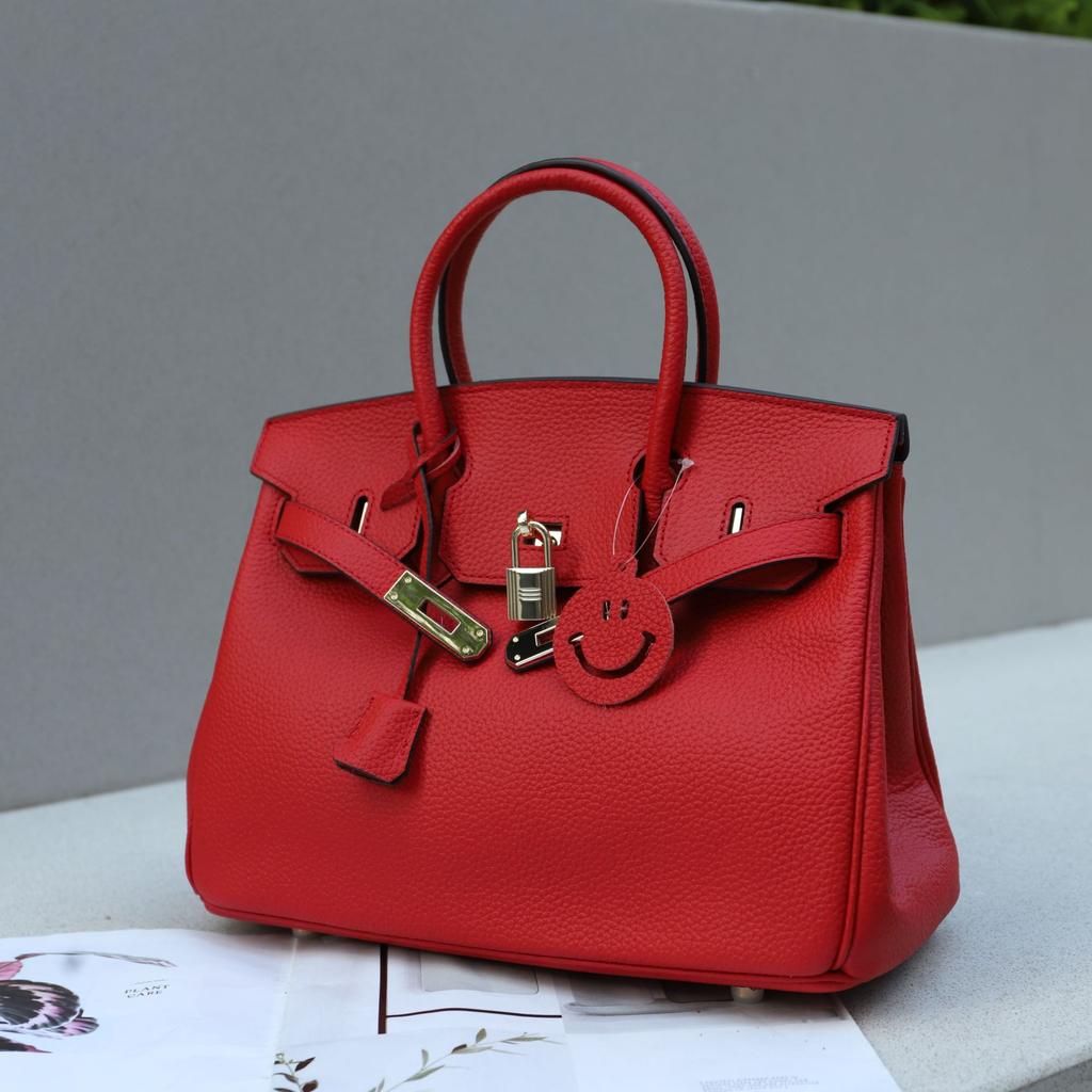 Большая сумка из коровьей кожи для женщин, новинка 2025 года, женская сумка из натуральной кожи, большая вместительная сумка, темпераментная сумка с узором личи, платиновая сумка