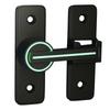 Замки для амбарных дверей с откидной крышкой, безопасность, предотвращает кражу, прочные замки для ворот без ударов для сада и ванной комнаты