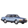 Welly 1/24 VOLVO 240 GL Сплав Классический Старый Автомобиль Модель Литье под Давлением Металл Ретро Транспортные Средства Модель Автомобиля Симуляция Коллекция Игрушки для Детей Подарок
