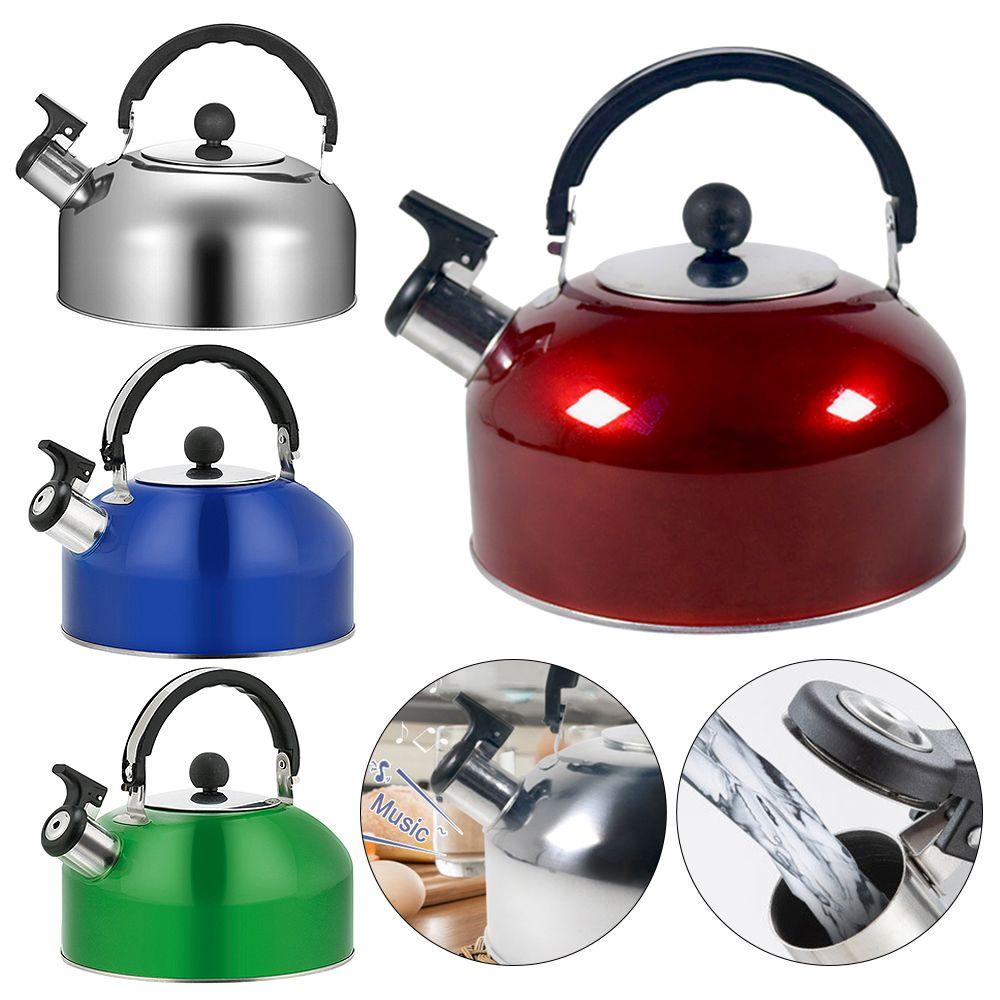 Restaurant Ergonomic Handle Stove Gas Water Kettle Teapot for Trips Whistling Kettle Teakettle