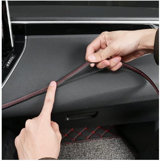 Полоса для отделки салона автомобиля 8 м/6,56 футов, наполнители из искусственной кожи для автомобиля, линия литья под давлением, универсальные декоративные аксессуары для интерьера, гибкая декоративная полоса «сделай сам»