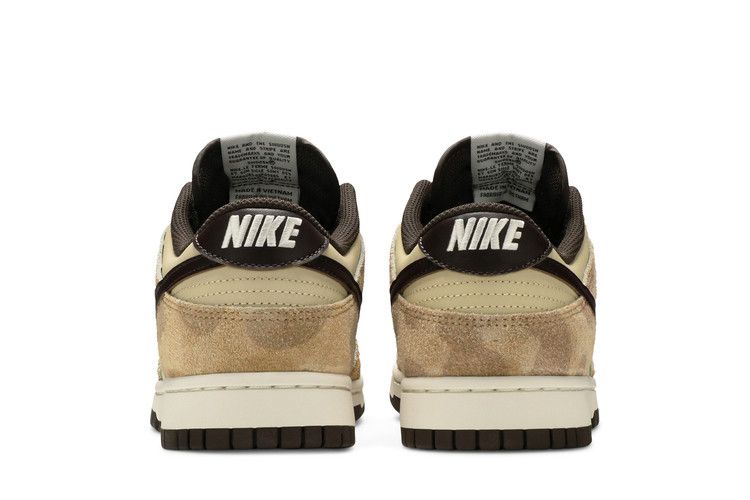 Men's Sneakers Nike Dunk Low Retro PRM Animal Pack Giraffe/Cheetah Beach/Baroque Brown-Canvas-Sail