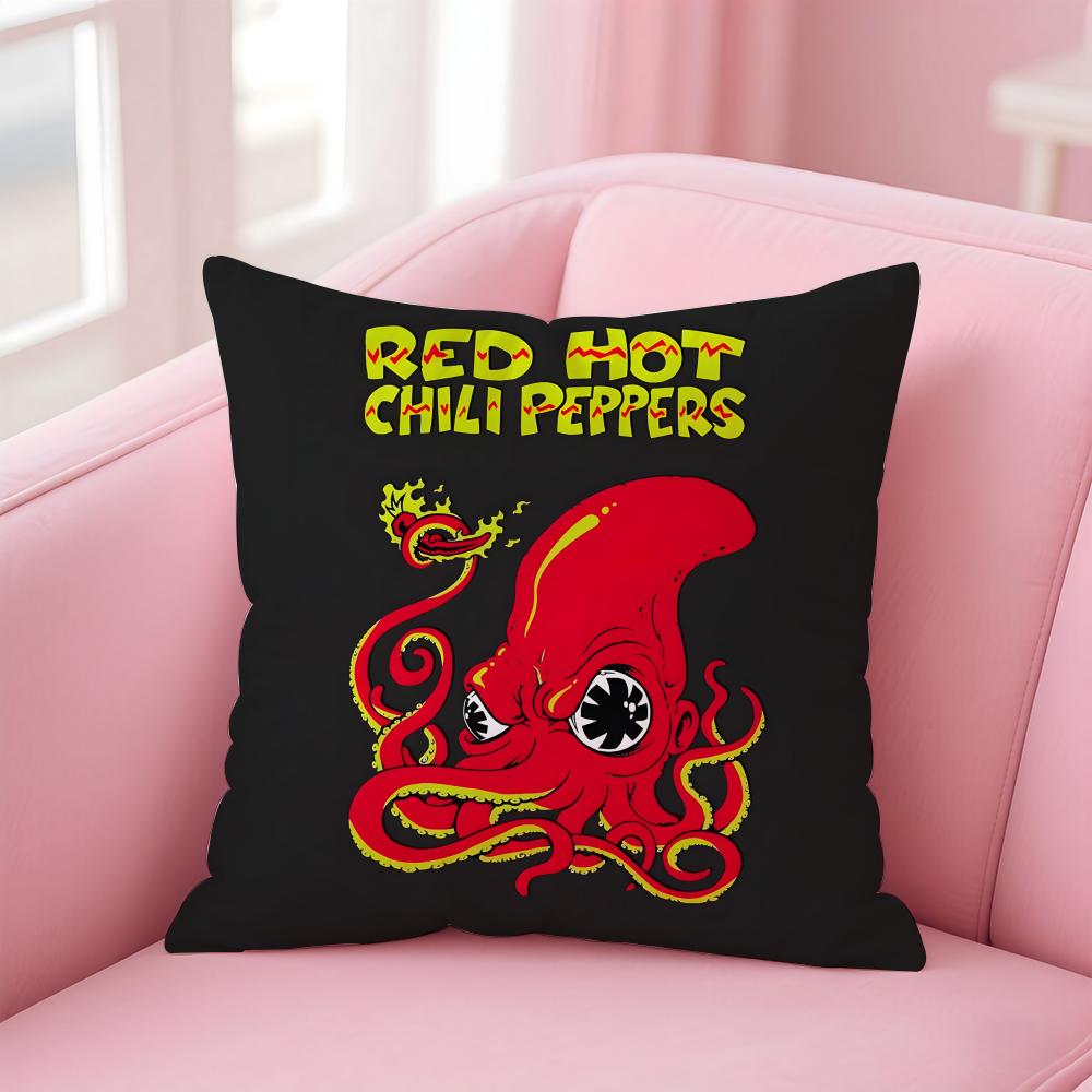 Красная H-Hot Chili Pepperss Наволочка Удобная Двусторонняя Наволочка Идеально Для Автомобиля Дивана Спальни И Не Только