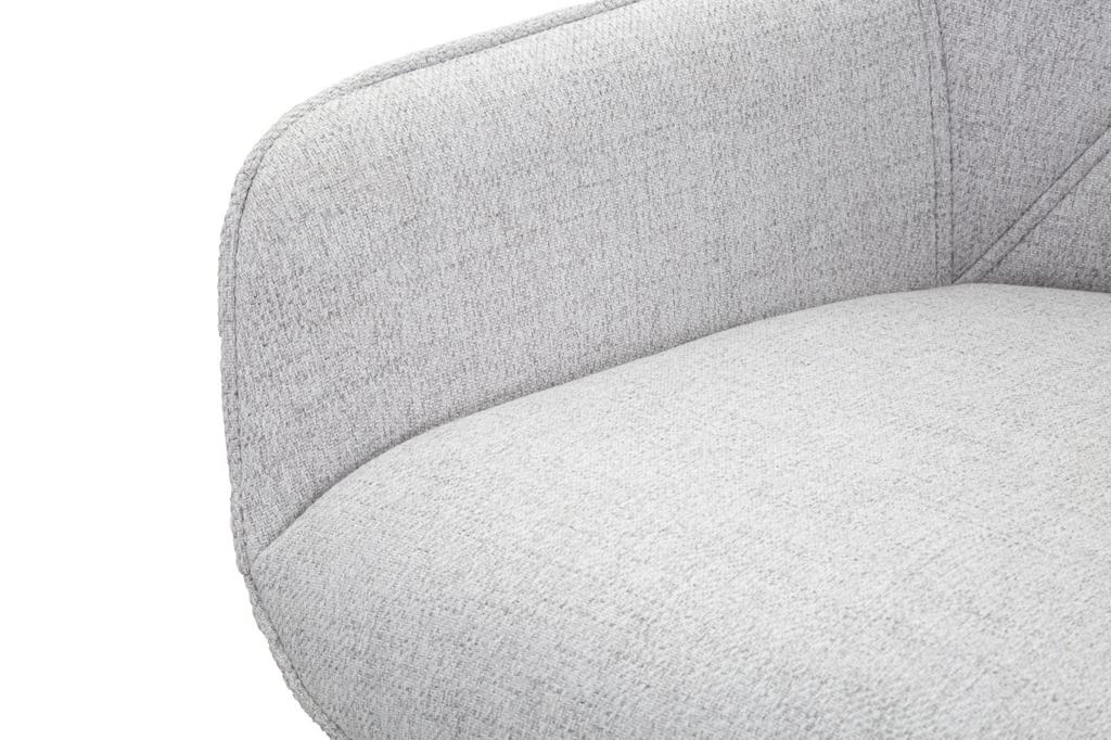 Bar Stool Grey Set 2 Pcs Cm 55X55X109