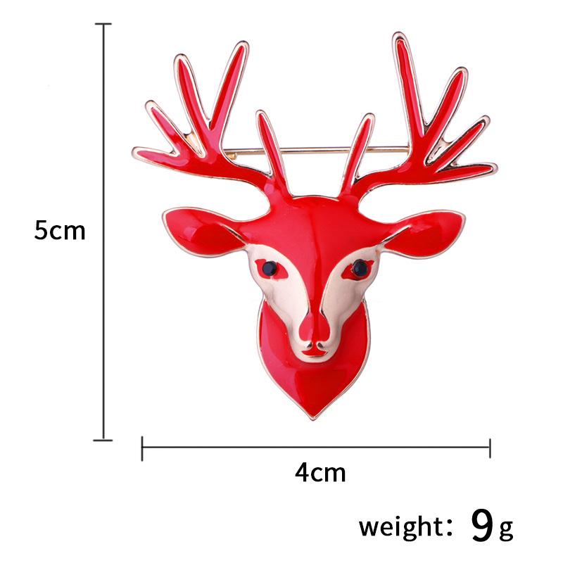 Christmas Brooches Set Tree Santa Snowman Sleigh Bell Boots Pin for Xmas Sweater Decoration Body Accessories