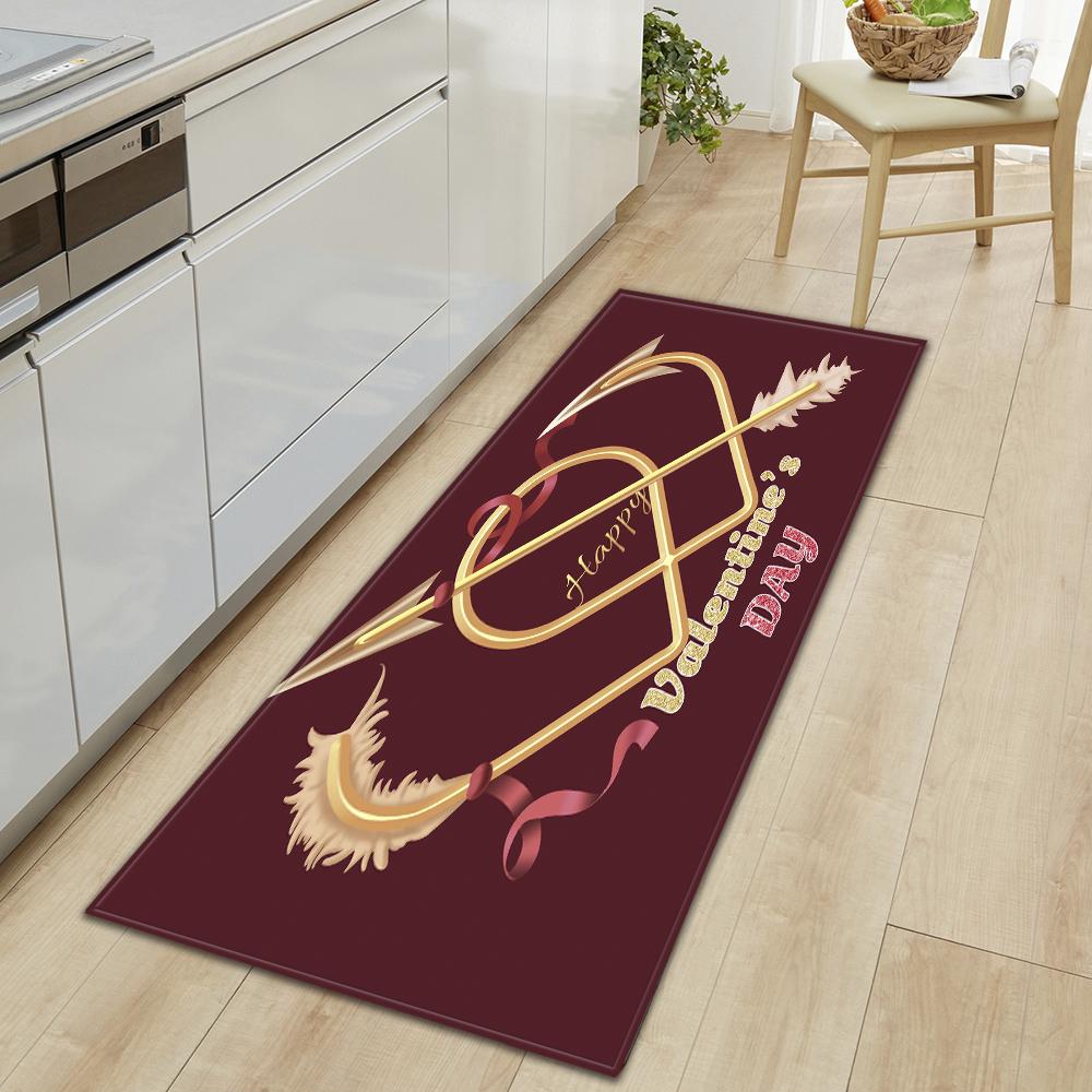 Kitchen Carpet Living Room Bedroom Floor Carpet Corridor Door Mat Door Bathroom Non-slip Floor Mat